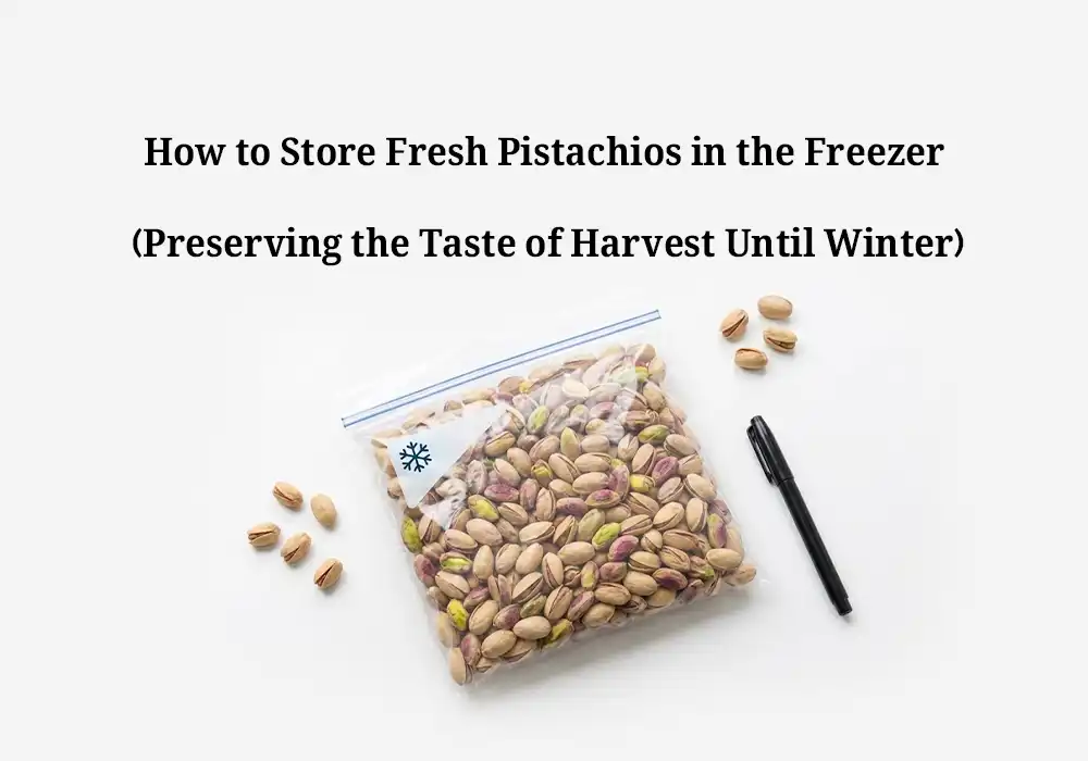 How to Store Fresh Pistachios in the Freezer