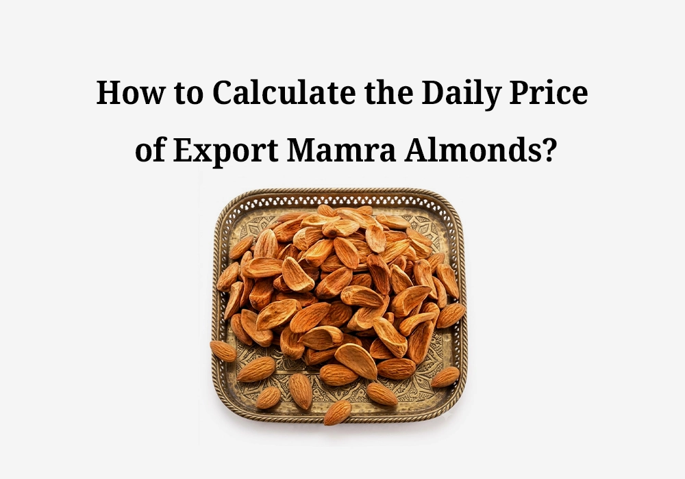 How to Calculate the Daily Price of Export Mamra Almonds?