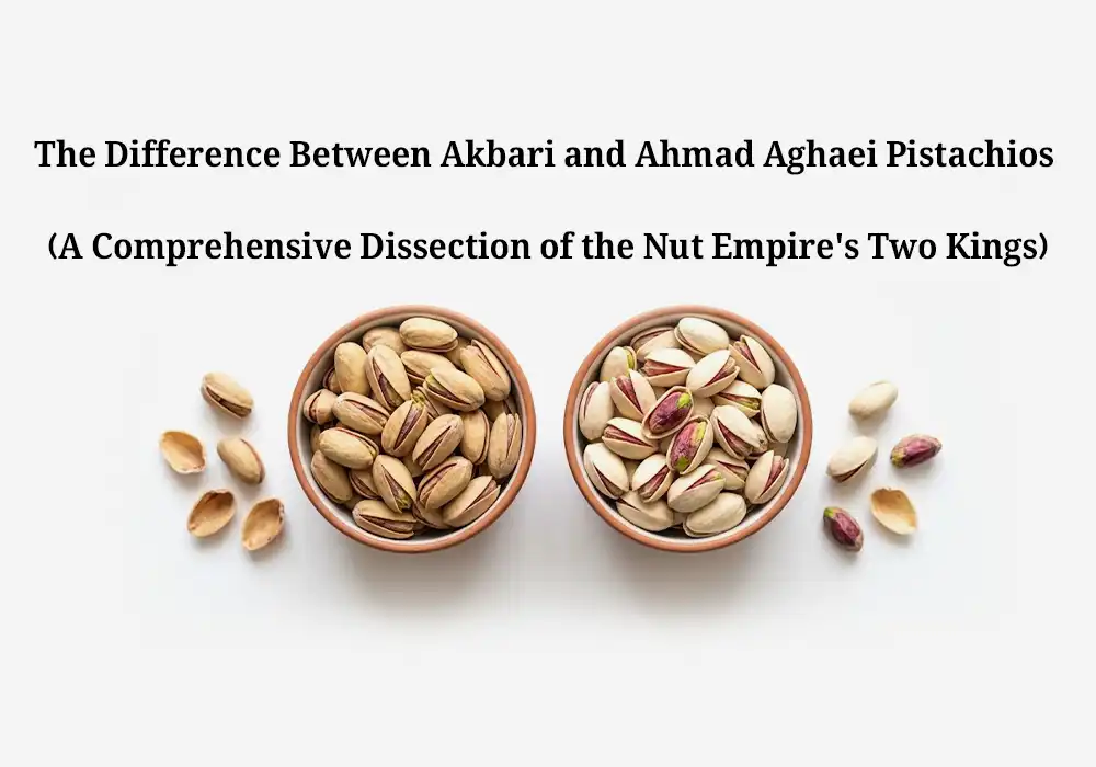 The Difference Between Akbari and Ahmad Aghaei Pistachios