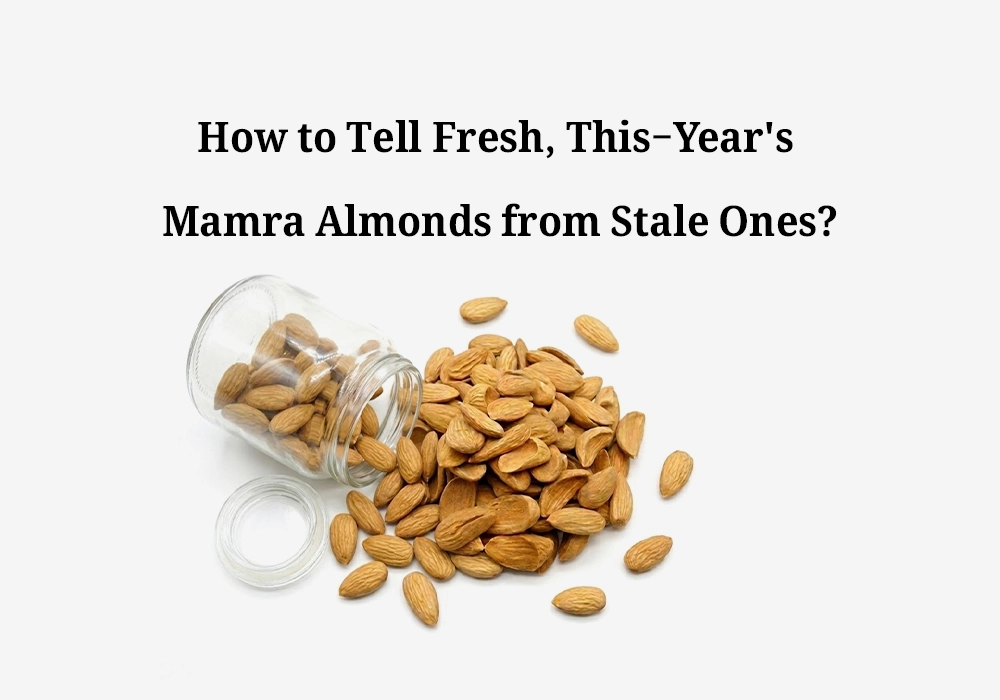 How to Tell Fresh, This-Year's Mamra Almonds from Stale Ones?