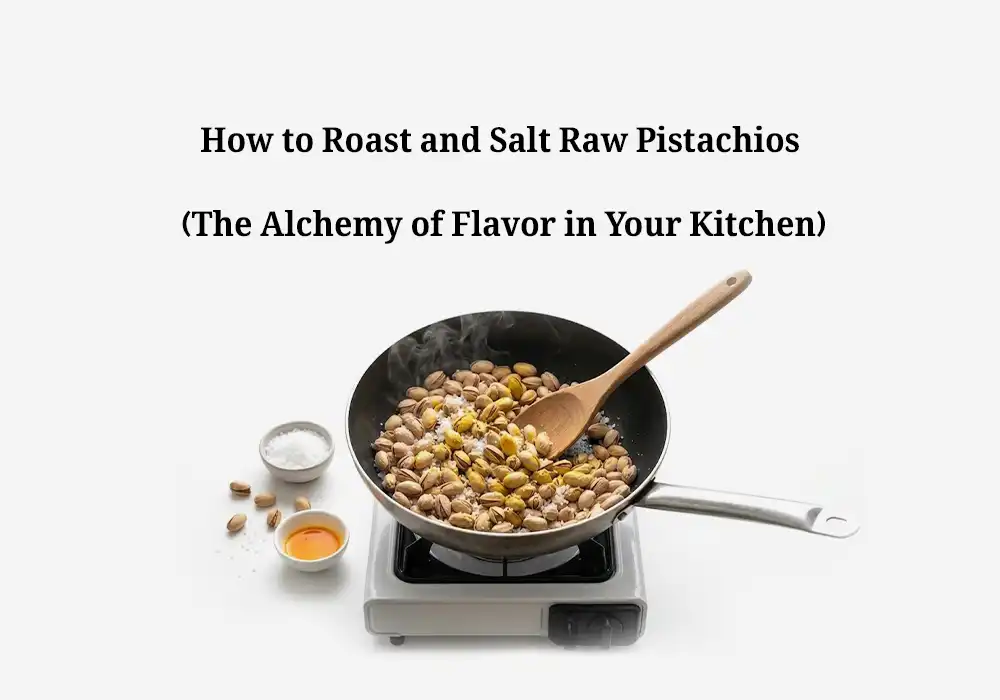 How to Roast and Salt Raw Pistachios