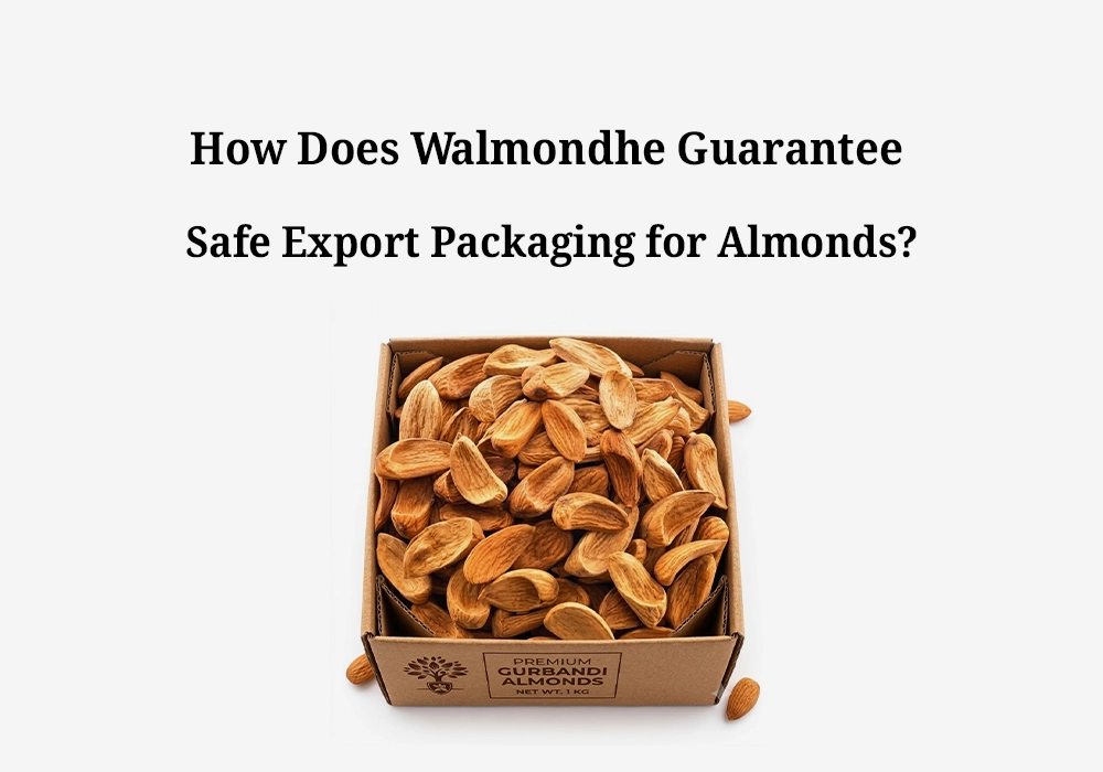How Does Walmondhe Guarantee Safe Export Packaging for Almonds?