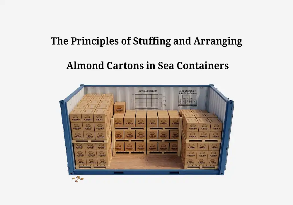 The Principles of Stuffing and Arranging Almond Cartons in Sea Containers
