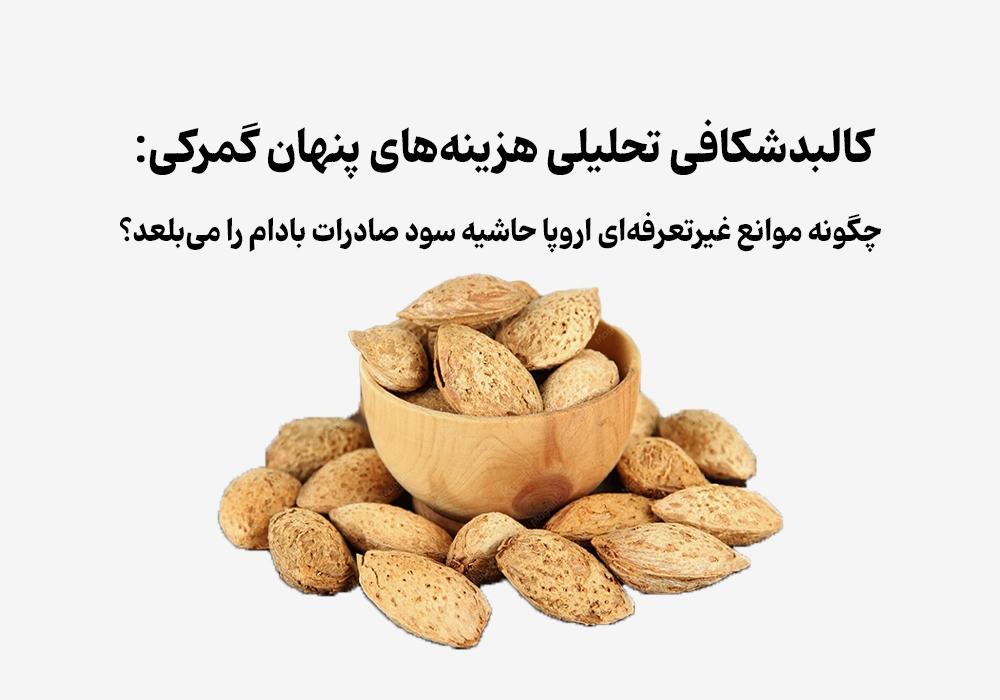 چرا هزینه‌های پنهان گمرکی سود صادرات بادام به اروپا را صفر می‌کند؟