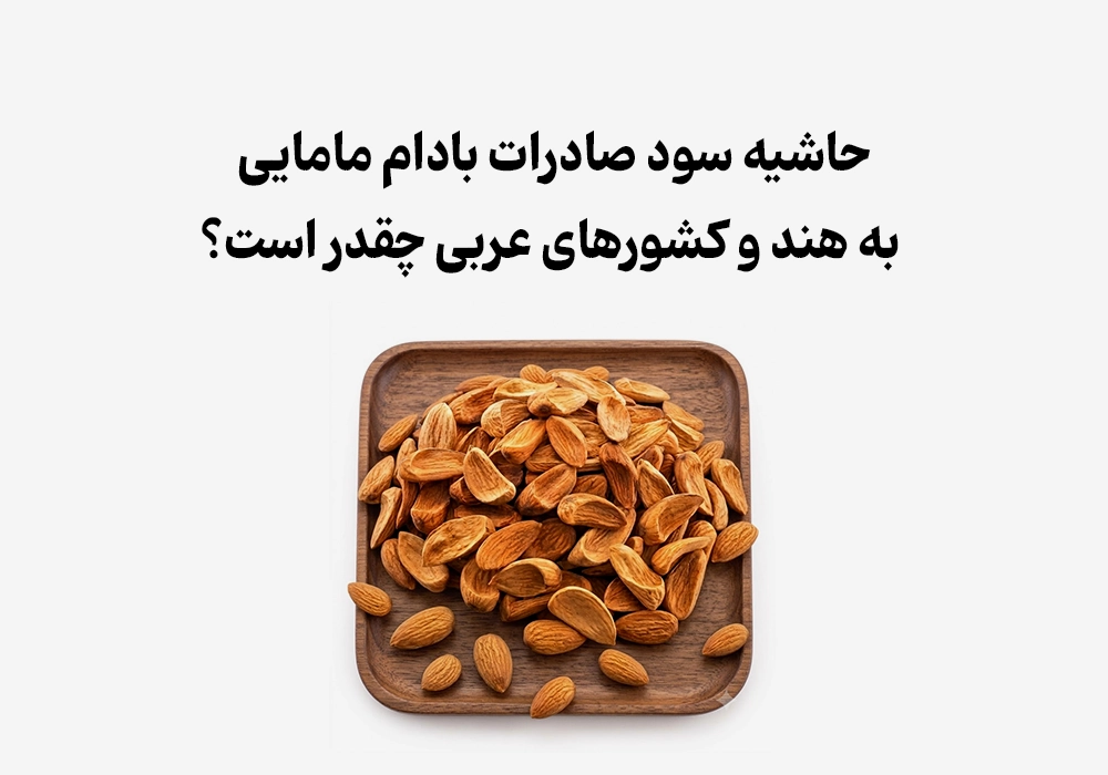 حاشیه سود صادرات بادام مامایی به هند و کشورهای عربی چقدر است؟