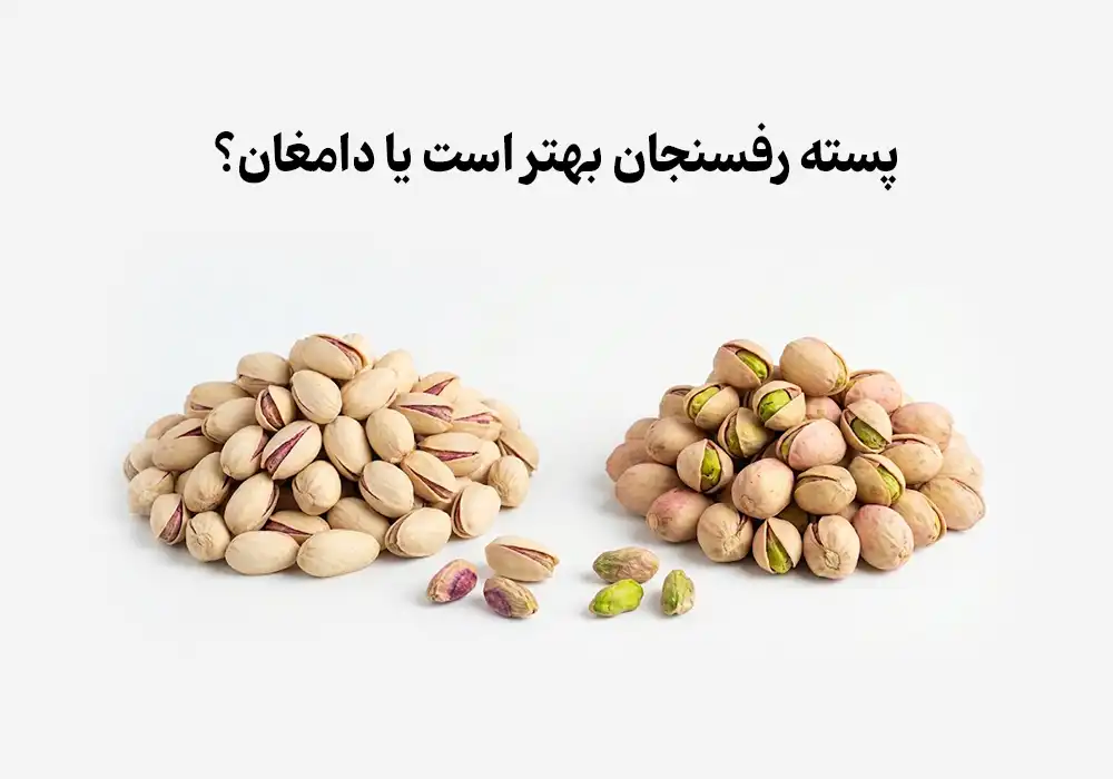 پسته رفسنجان بهتر است یا دامغان؟