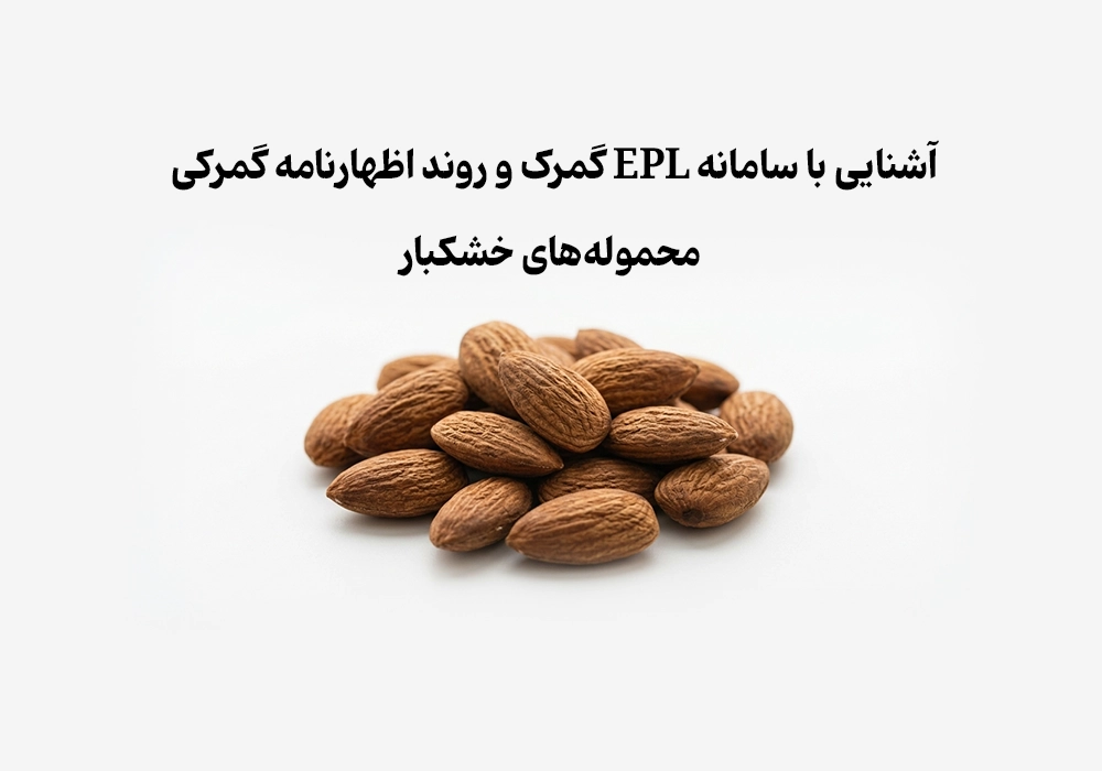 آشنایی با سامانه EPL گمرک و روند اظهارنامه گمرکی محموله‌های خشکبار
