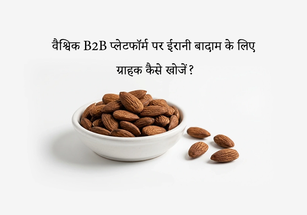वैश्विक B2B प्लेटफॉर्म पर ईरानी बादाम के लिए ग्राहक कैसे खोजें?