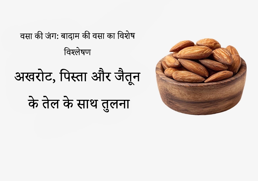 वसा की लड़ाई: बादाम की वसा (Fat) का विशेषज्ञ विश्लेषण