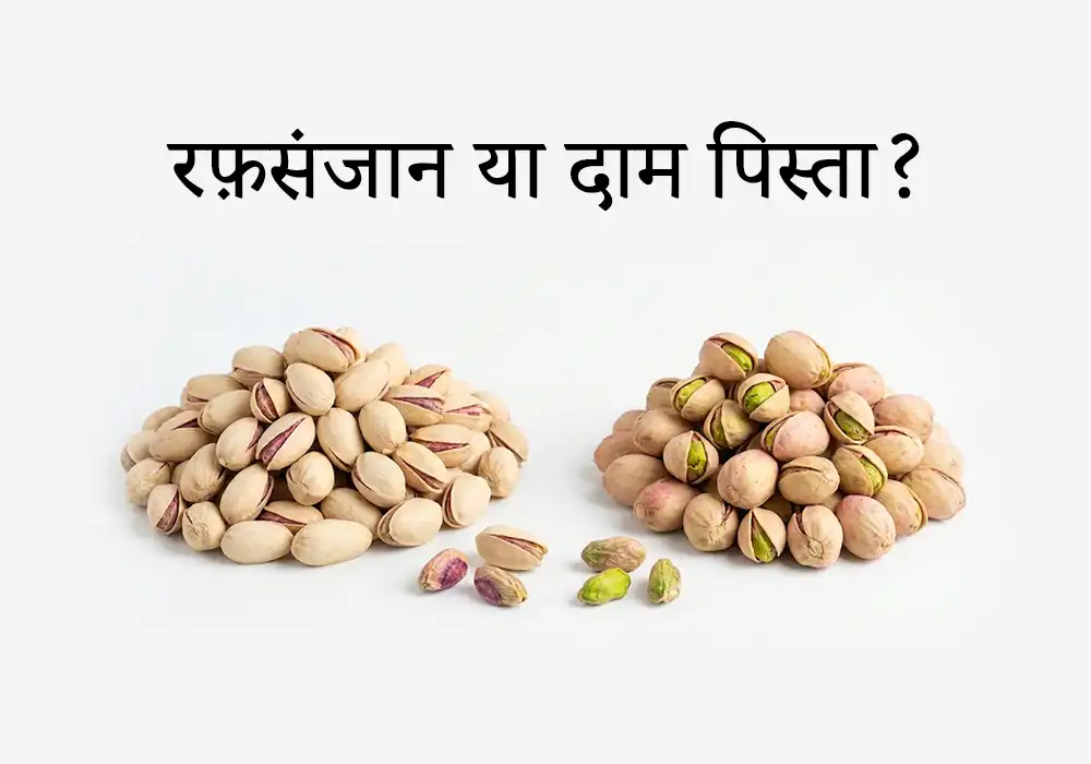 रफ़संजान या दाम पिस्ता?